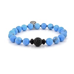 Balham Turquoise Beaded Bracelet