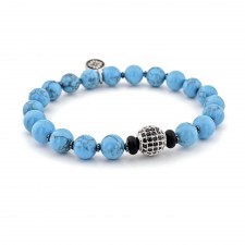 Barbican Turquoise Beaded Bracelet