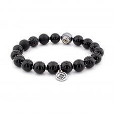 Dollis Hill Onyx Beaded Bracelet