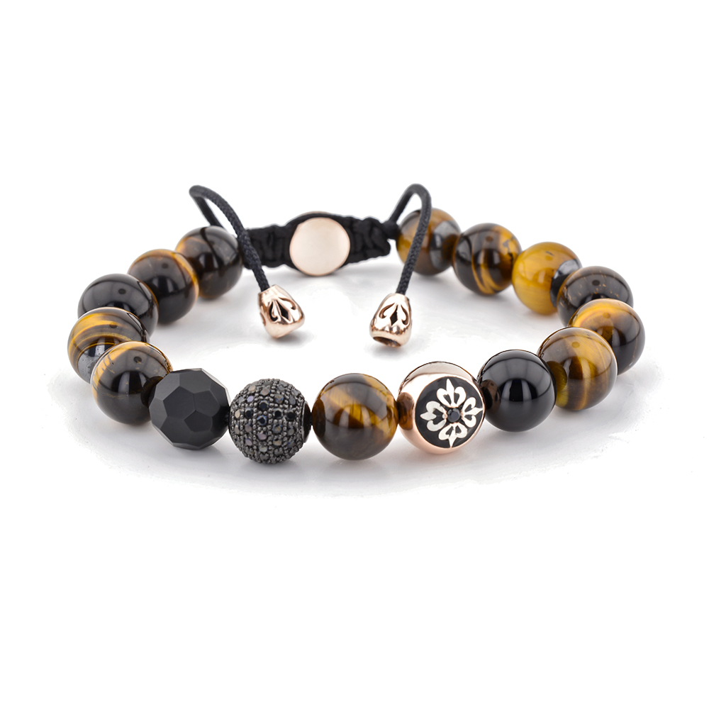 COCKFOSTERS - Kaplan Gözü & Oniks Taşlı Bileklik | LMB-1120