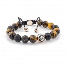 COCKFOSTERS - Kaplan Gözü & Oniks Taşlı Bileklik | LMB-1120