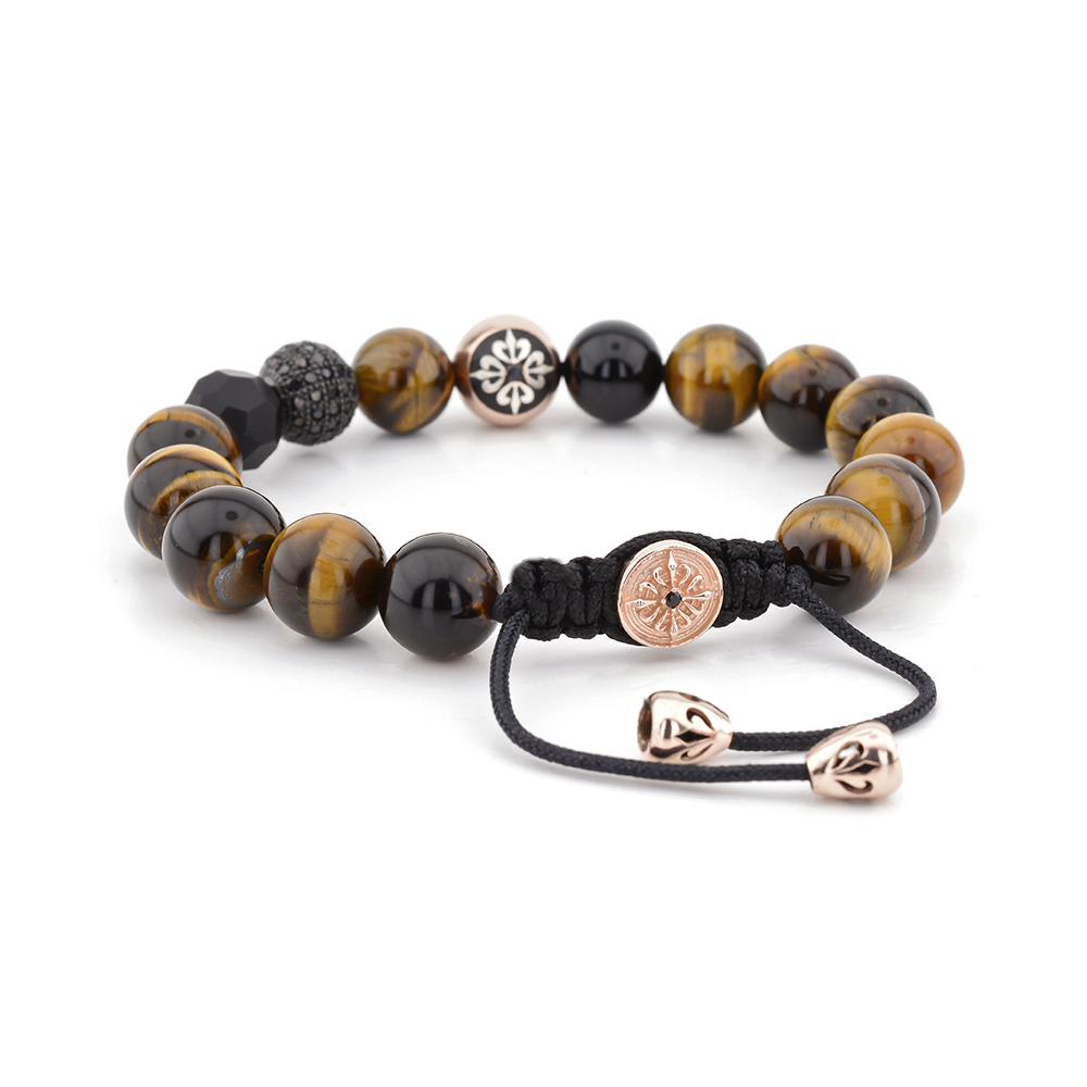 COCKFOSTERS - Kaplan Gözü & Oniks Taşlı Bileklik | LMB-1120