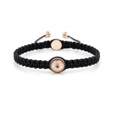 DAGENHAM EAST - Tasarım Gümüş Makrome Spor Bileklik | LMB-1115/7