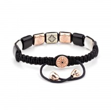 HARROW & WEALDSTONE - Sedef ve Oniks Taşlı Bileklik | LMB-1081/2