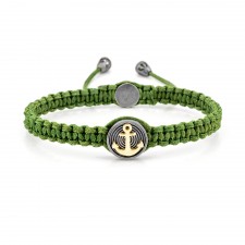 Bromley-by-Bow Anchor Macrame Bracelet