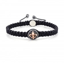 Burnt Oak Macrame Bracelet