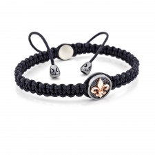 Burnt Oak Macrame Bracelet