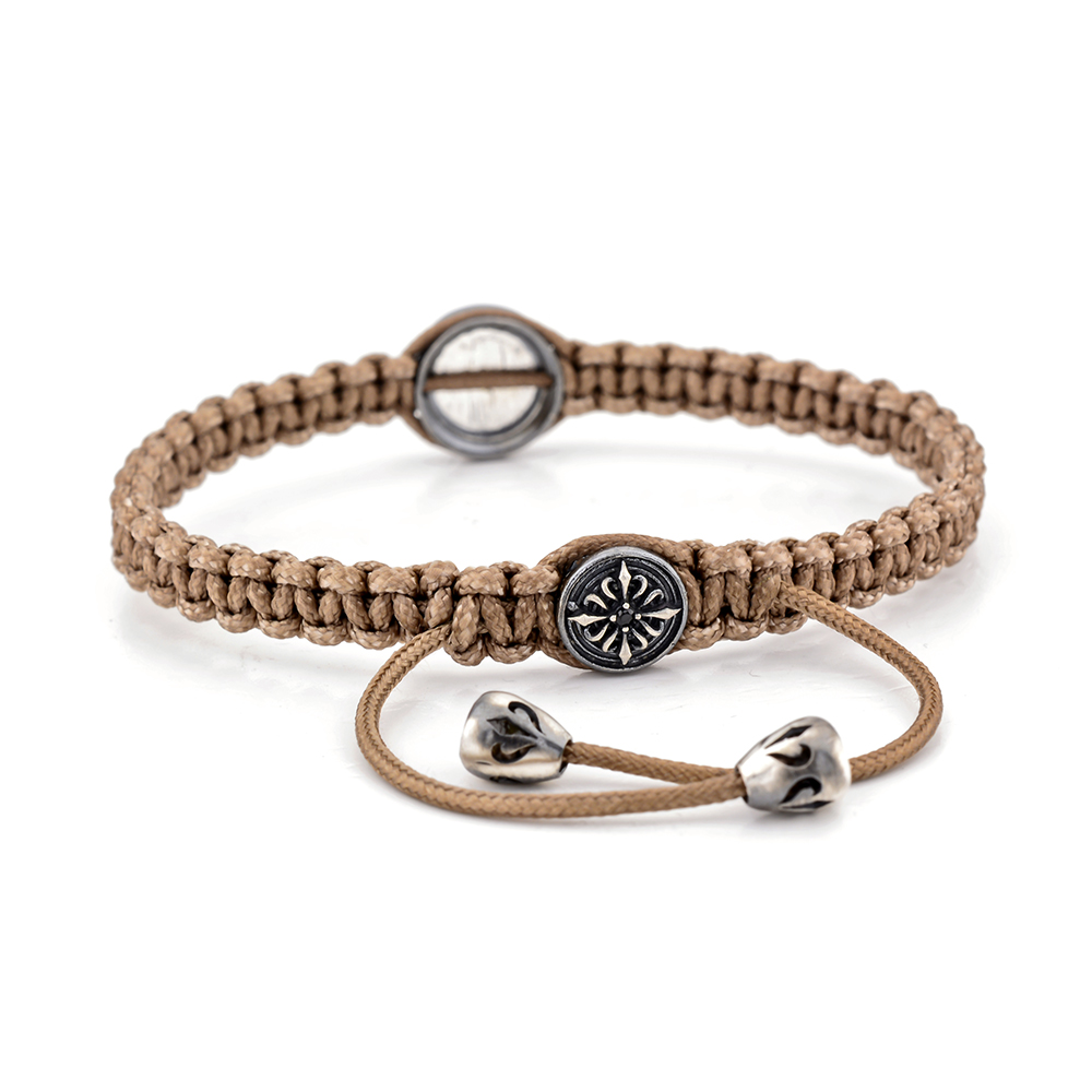 Caledonian Road Anchor Macrame Bracelet