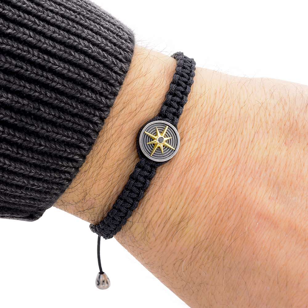 Canary Wharf Macrame Bracelet