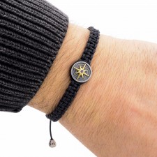 Canary Wharf Macrame Bracelet