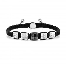 King's Cross St Pancras Macrame Sailor Bracelet