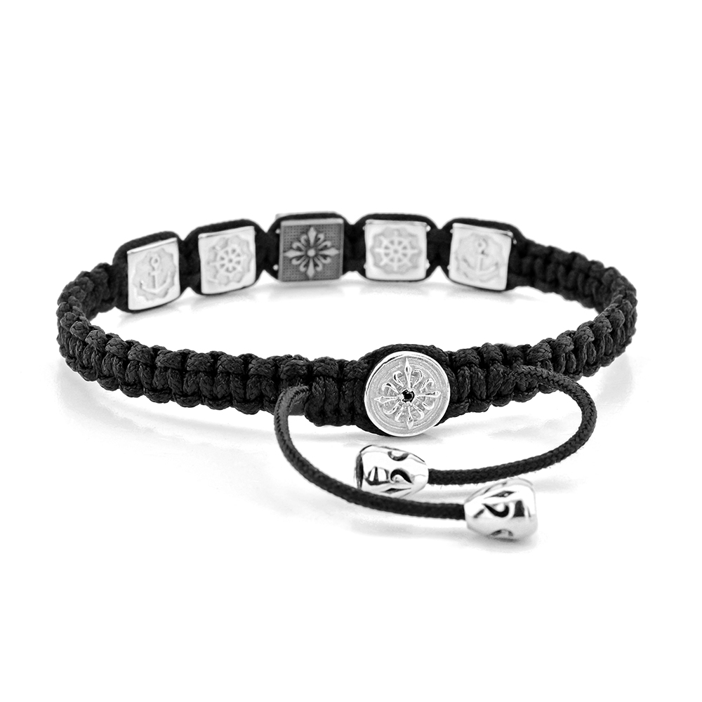 King's Cross St Pancras Macrame Sailor Bracelet