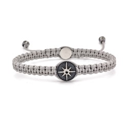 Morden Compass Macrame Bracelet