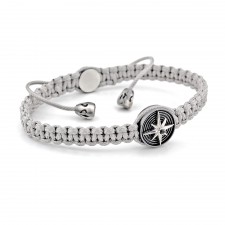 Morden Compass Macrame Bracelet