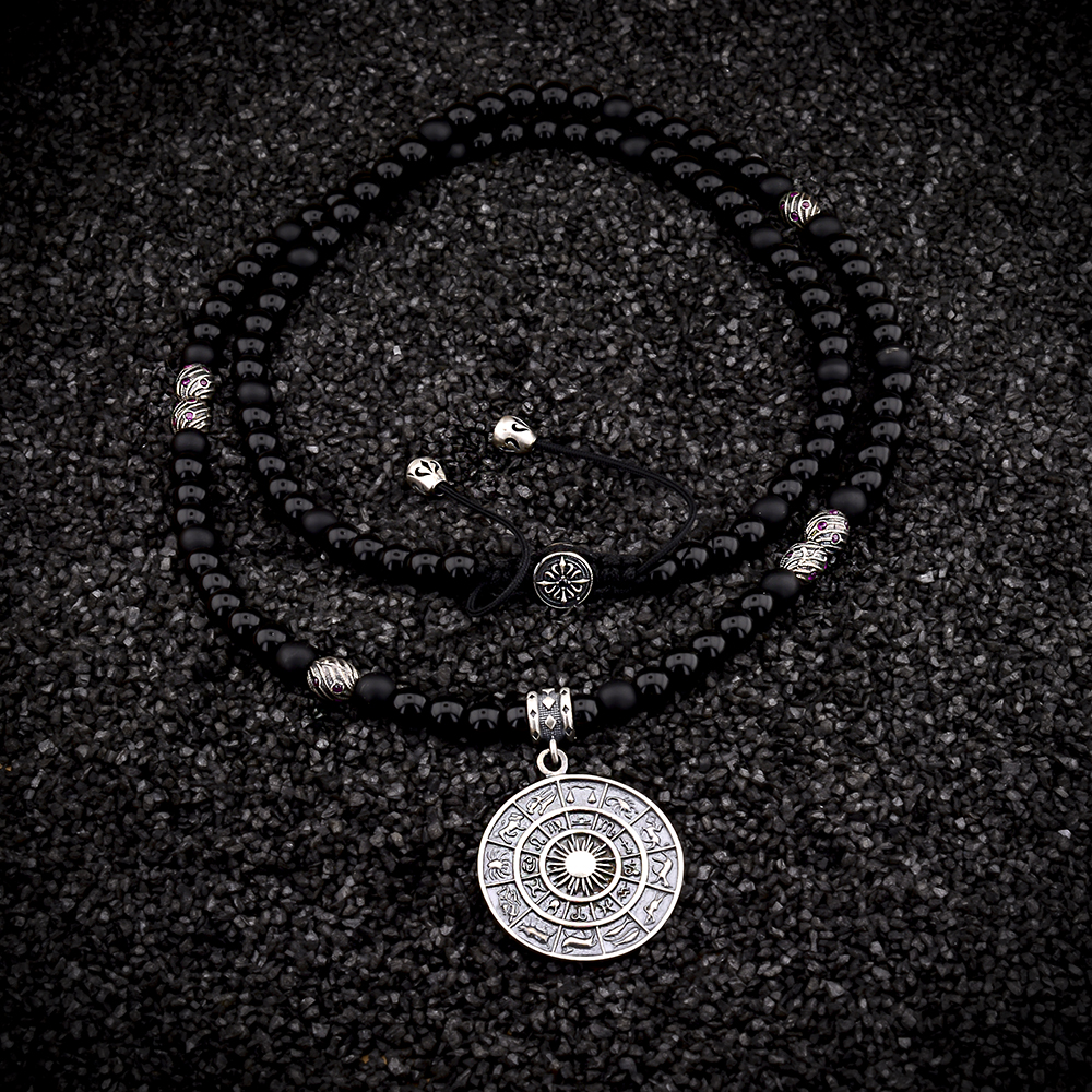 Gümüş Elişi Burç Kolye