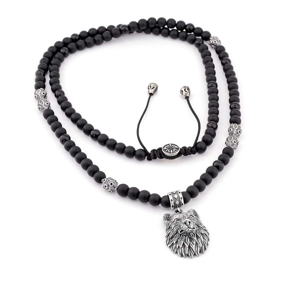 Gümüş Elişi Kurt Kolye