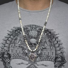 Gümüş Elişi Yılan Kolye