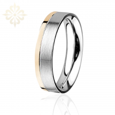 BANGKOK-1 Adet 6.mm Genişlik Taşsız Çelik Alyans Yüzük LM-020/Erkek