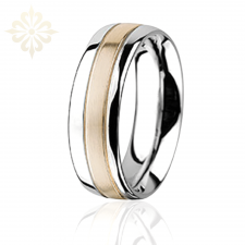 PRAGUE-1 Adet 7.80mm Genişlik Taşsız Çelik Alyans Yüzük LM-024/Erkek