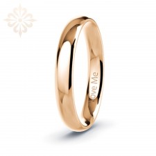 MARSILLE-1 Adet 4.mm Genişlik Mücevher Kalitesinde Parlak Kararmaz Unisex Çelik Alyans Yüzük LM-052/Erkek