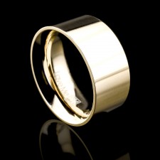 BODRUM-1 Adet 11.mm Genişlik Taşsız Çelik Alyans Yüzük LM-004/Erkek