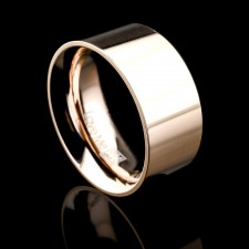 BODRUM-1 Adet 11.mm Genişlik Taşsız Çelik Alyans Yüzük LM-004/Erkek
