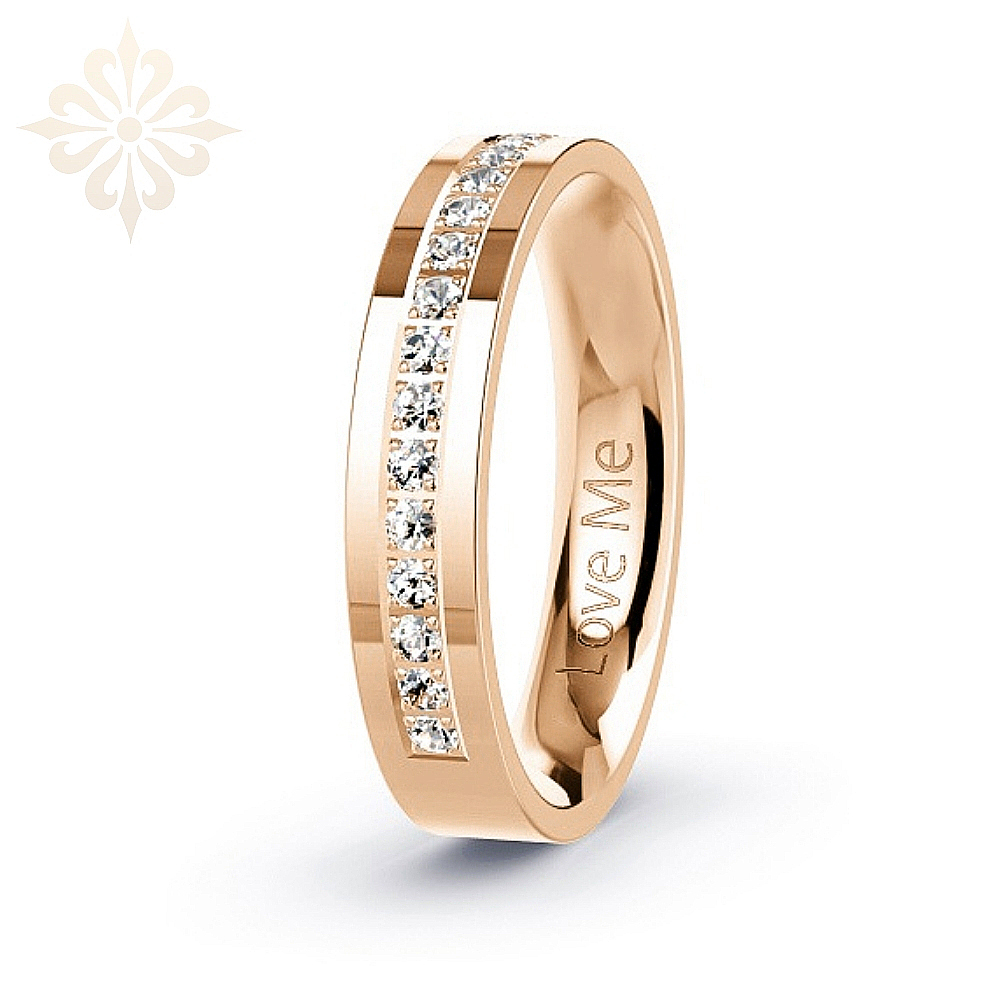 IBIZA-1 Adet  4.mm Genişlik Bombeli Klasik Alyans-Parlak Kararmaz Kadın Çelik Alyans Yüzük LM-0040/Kadın