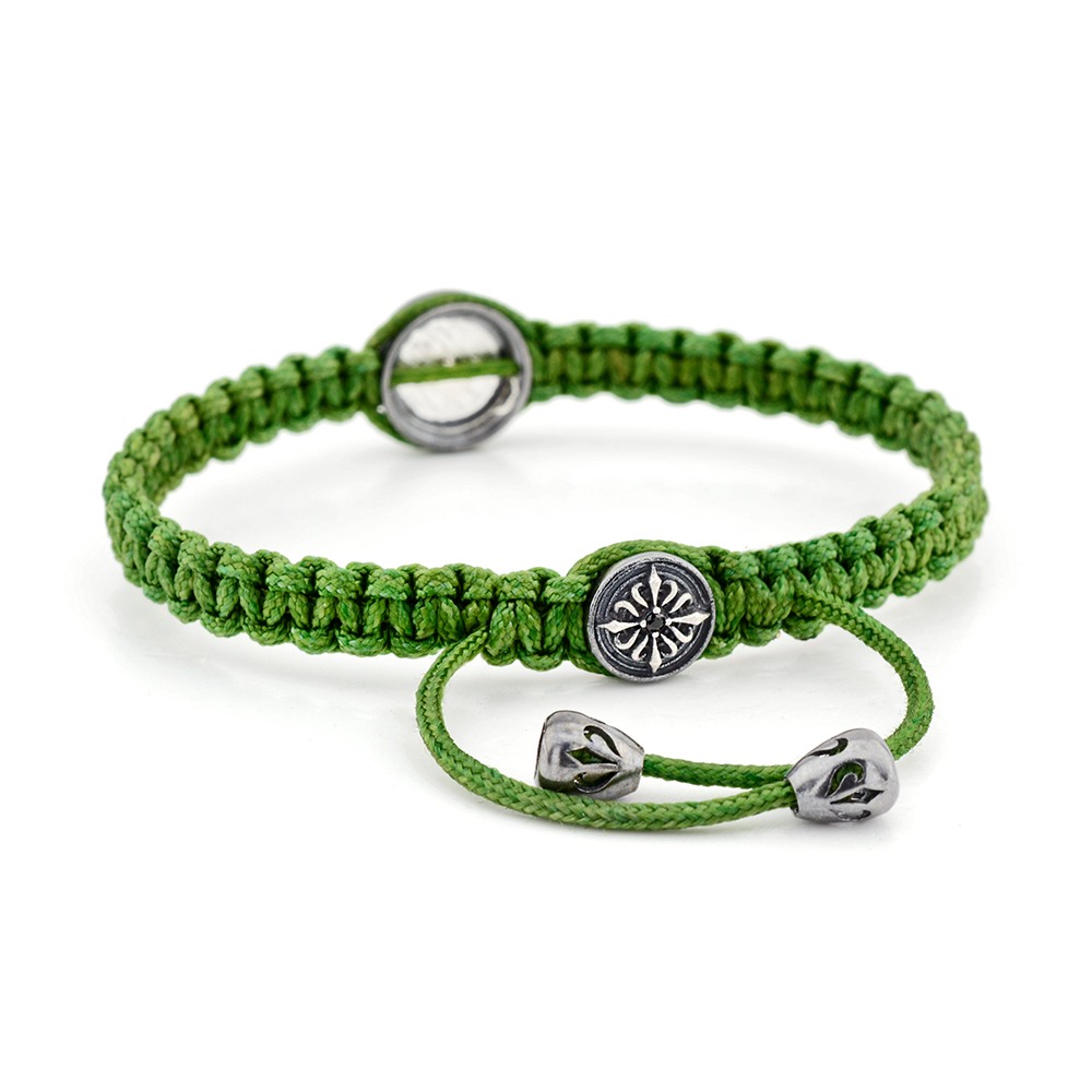 Bromley-by-Bow Anchor Macrame Bracelet