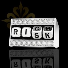 NEVADA – Risk & Zengin Temalı Erkek Yüzük | Gümüş Yüzük | LMR-430