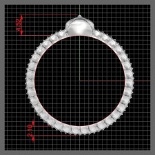 Kuru kafa motifli oksitli gümüş erkek yüzük – Love Me